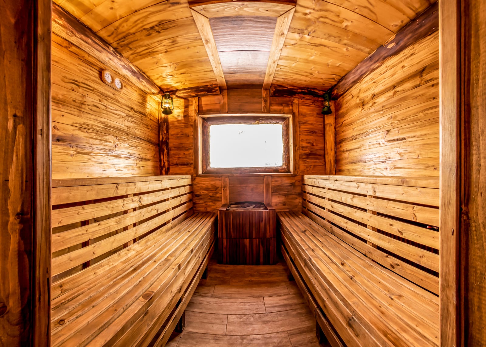 Sauna finlandeza traditionala
